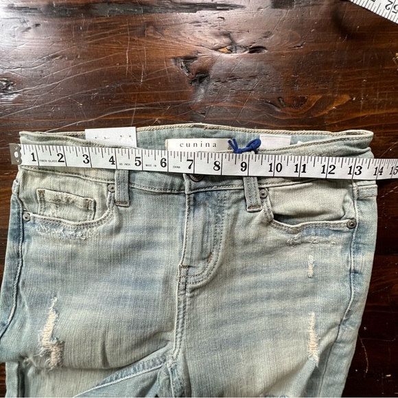 NWT Eunina Mica Distressed Low Rise Skinny Ankle size 3 - Picture 6 of 8